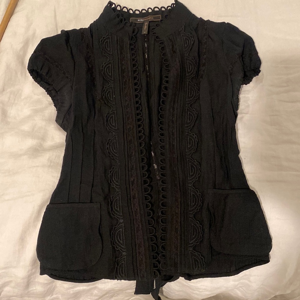 BCBG short sleeve jacket